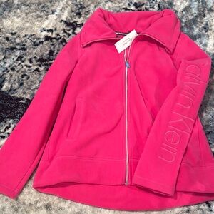 Calvin Klein Pink Fleece Jacket